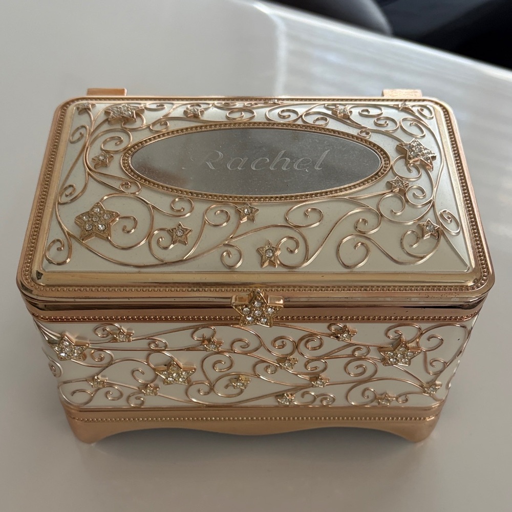 Personalized Rachel Jewelry Box
